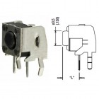 TACT SWITCH VERTICAL 4P 12V 50MA 6X6X3,5MM  BUTON 3.1MM
