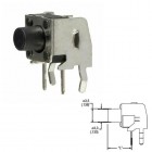 TACT SWITCH VERTICAL 4P 5MA250V 6X6X3,5MM  BUTON 7MM