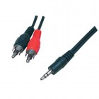 Cablu 3.5mm 2rca tata/jack tata stereo 3m