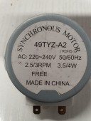 Motor platan cuptor microunde 49TYZ-A02 = H081 